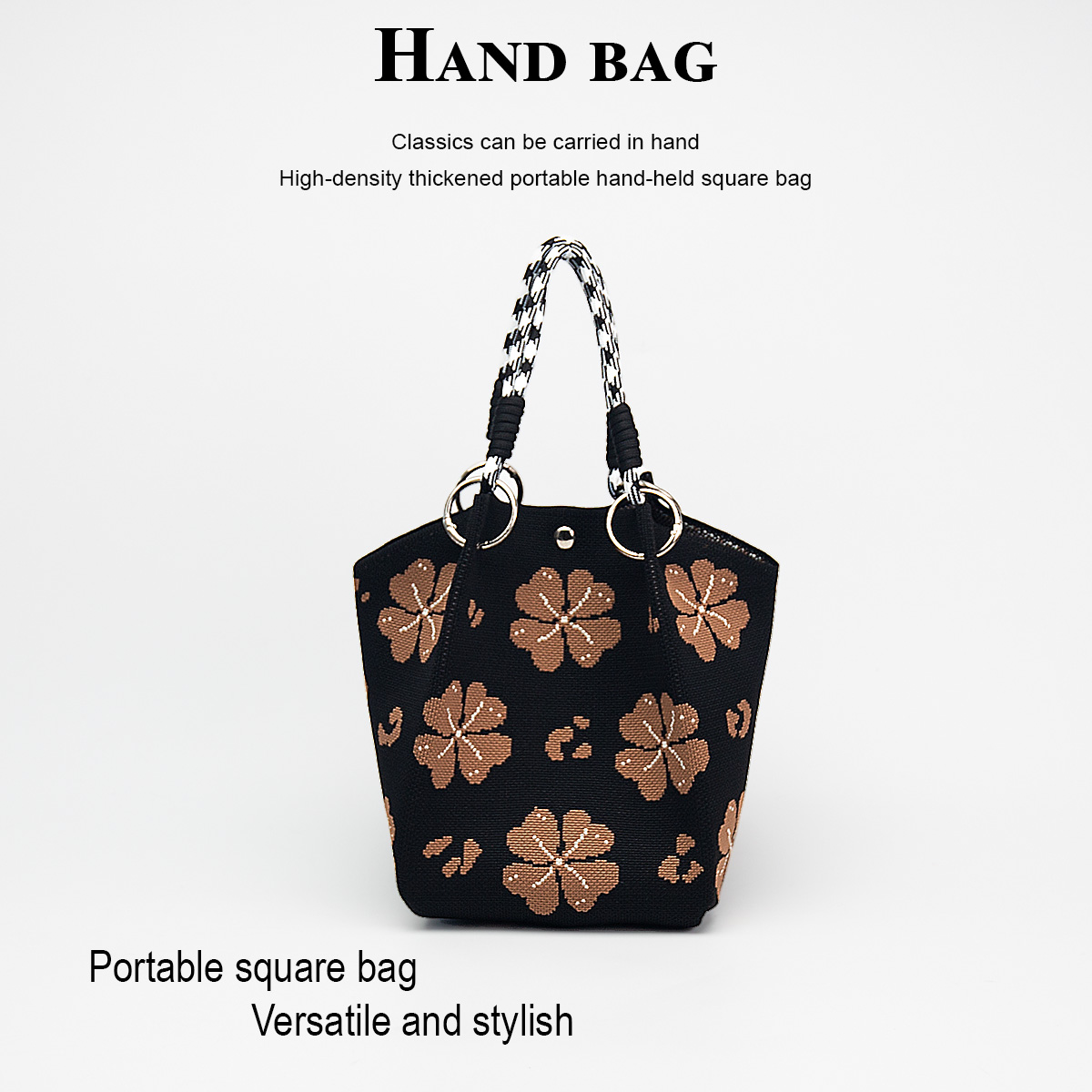 Photography Book - 1 buah tas tangan rajutan bermotif