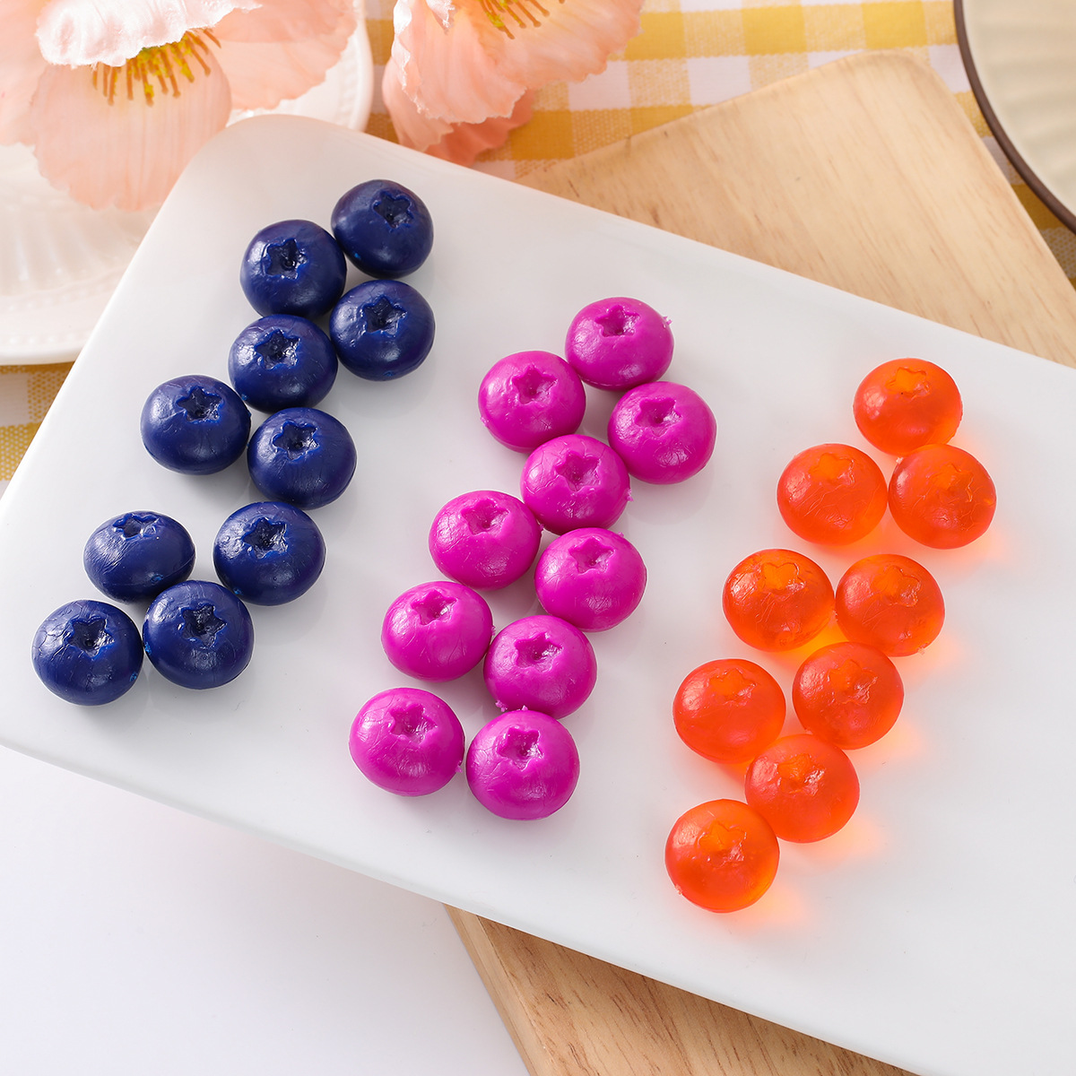 Photography Of Food - Silikon Simulasi Blueberry Busa Hidup Model