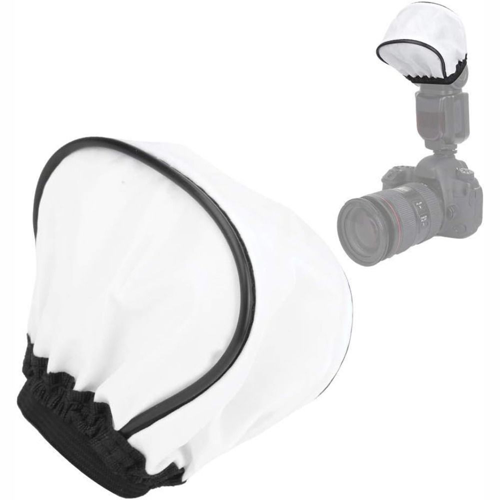 Strobe Light Studio - Softbox Universal Mini Portabel, Diffuser Ringan,