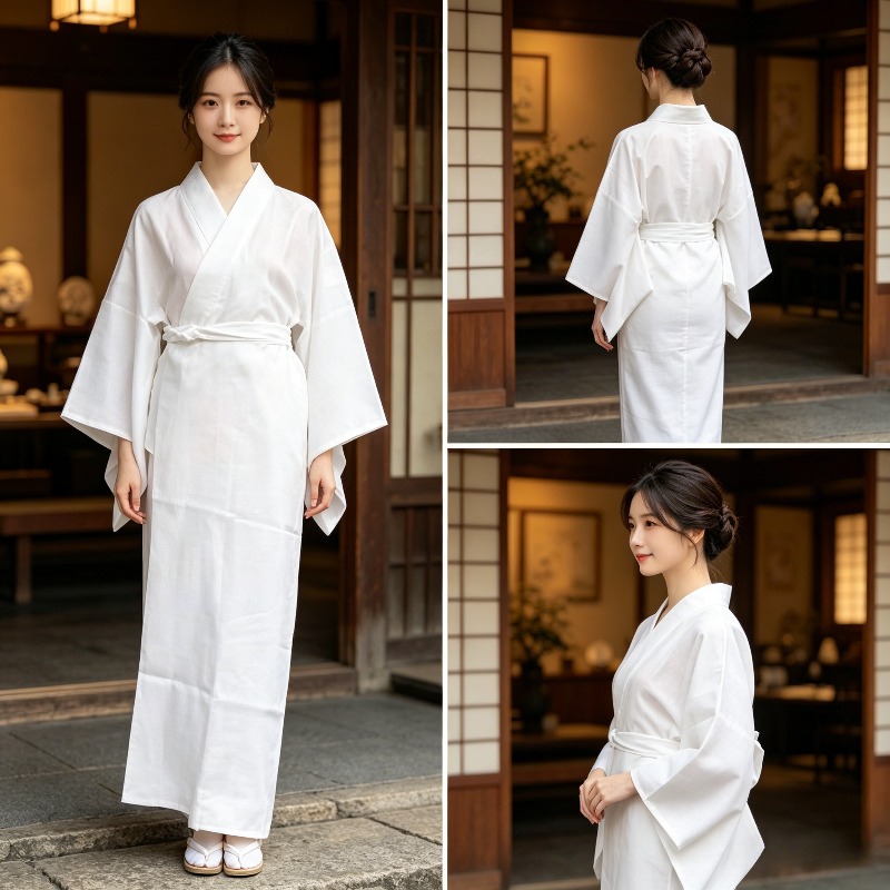 Photography Date - Lapisan kimono, pakaian dalam serbaguna, yukata