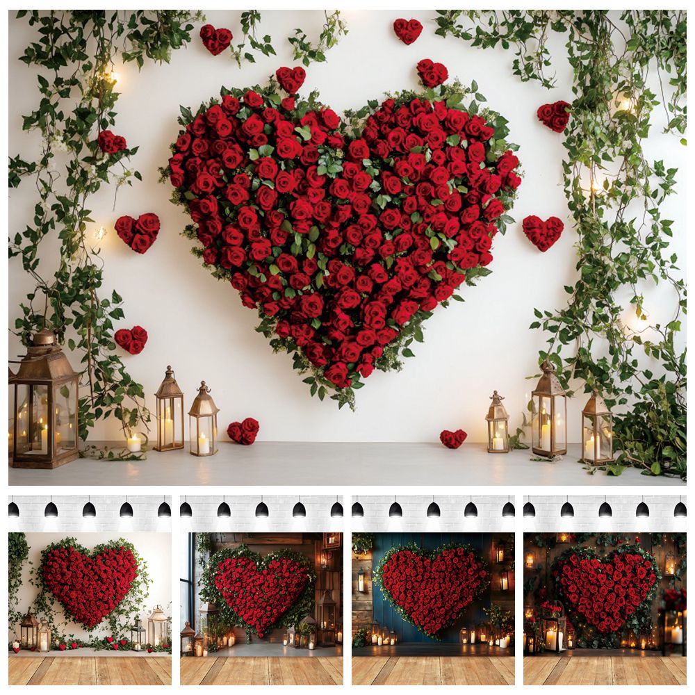 Photography Date - Latar Belakang Hari Valentine Mawar Besar