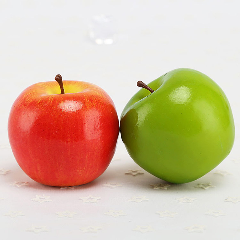 Photography Of Food - Simulasi Apel Buatan Warna Hijau Merah