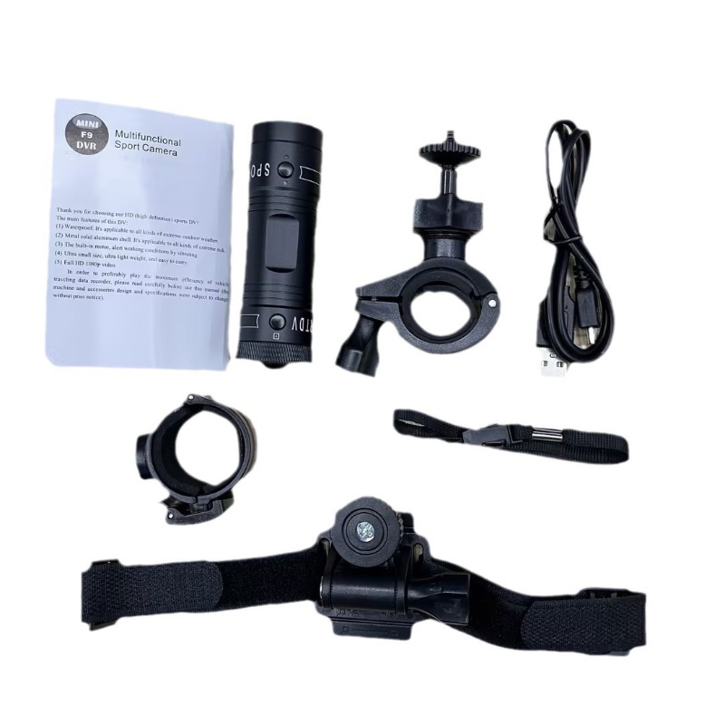 Photography High Angle - F9/1080P Kamera Olahraga Tahan Air Definisi