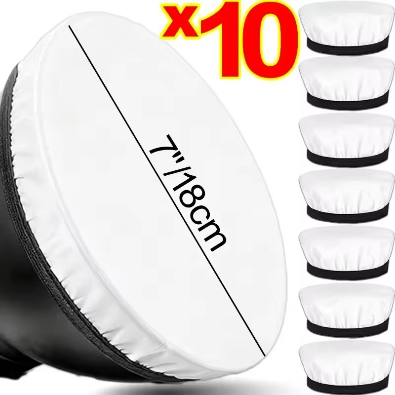 Strobe Light Studio - 1/3/5/10 Buah Kain Diffuser Lembut Lampu