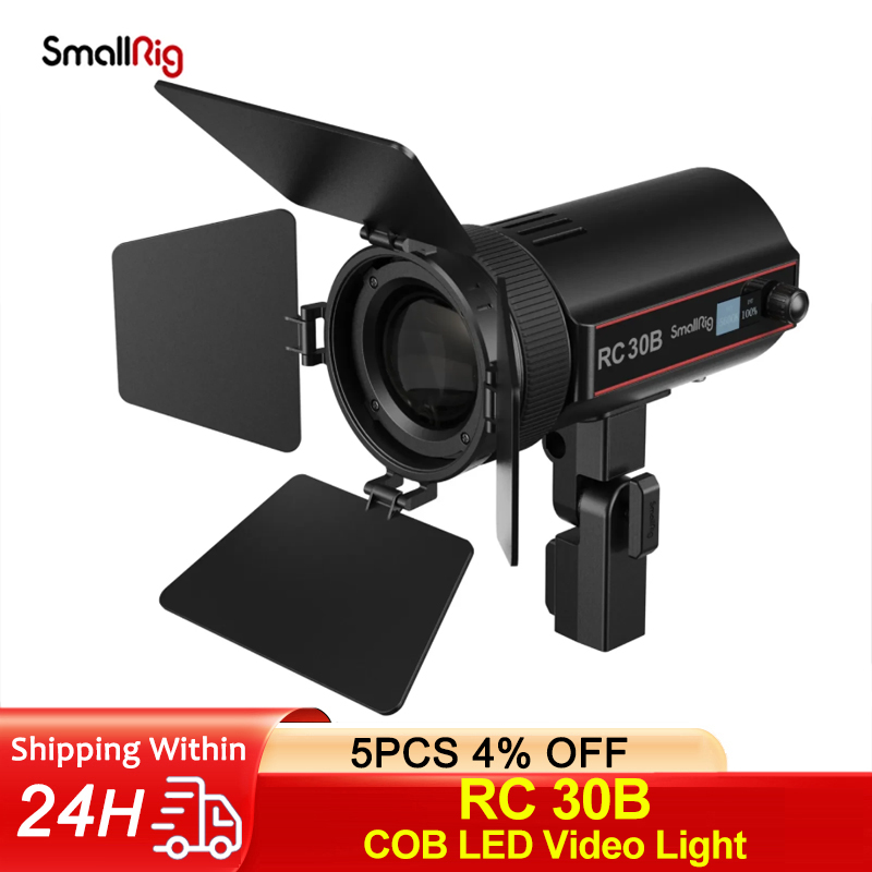 Strobe Light Studio - Lampu Video COB SmallRig RC 30B