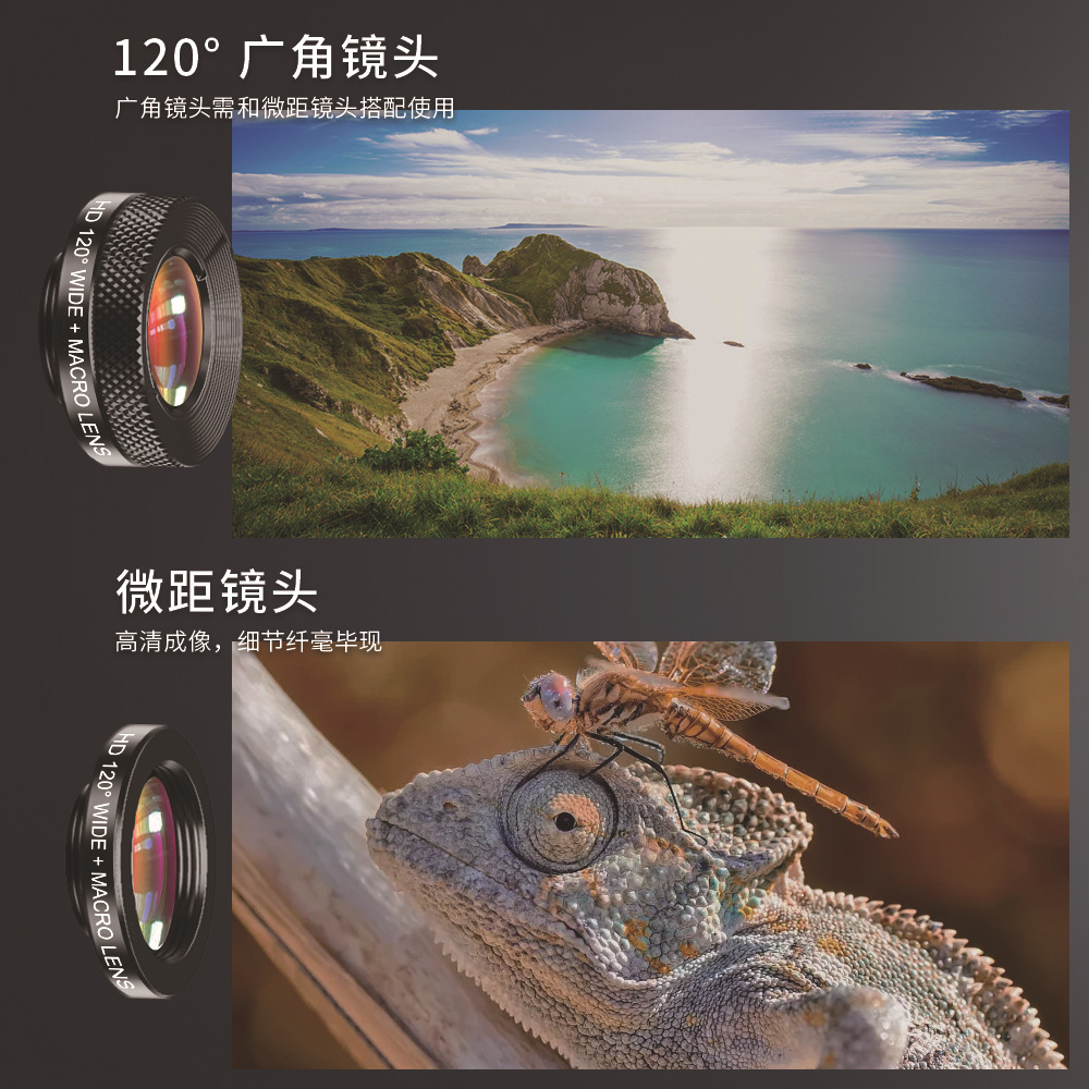 Lensa teleskop makro fisheye w - Photography High Angle ulasan dan harga