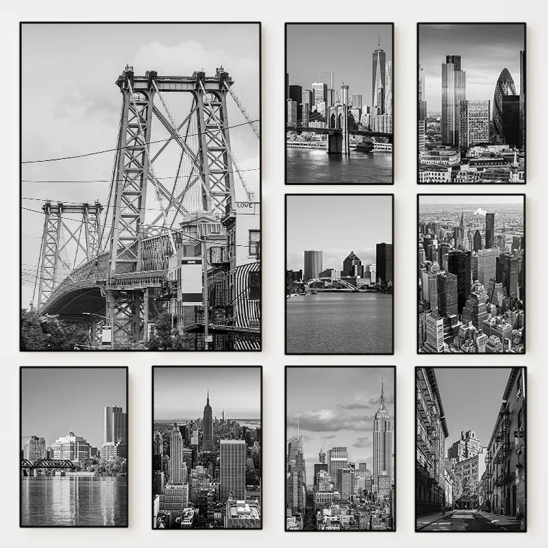Lukisan Kanvas 2D: Poster Foto - Photography New York ulasan dan harga
