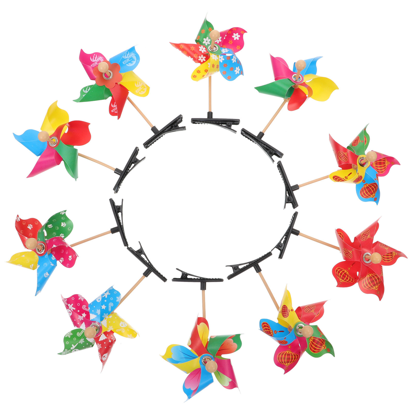 20 Buah Jepit Rambut Pinwheel, - Photography Contest ulasan dan harga