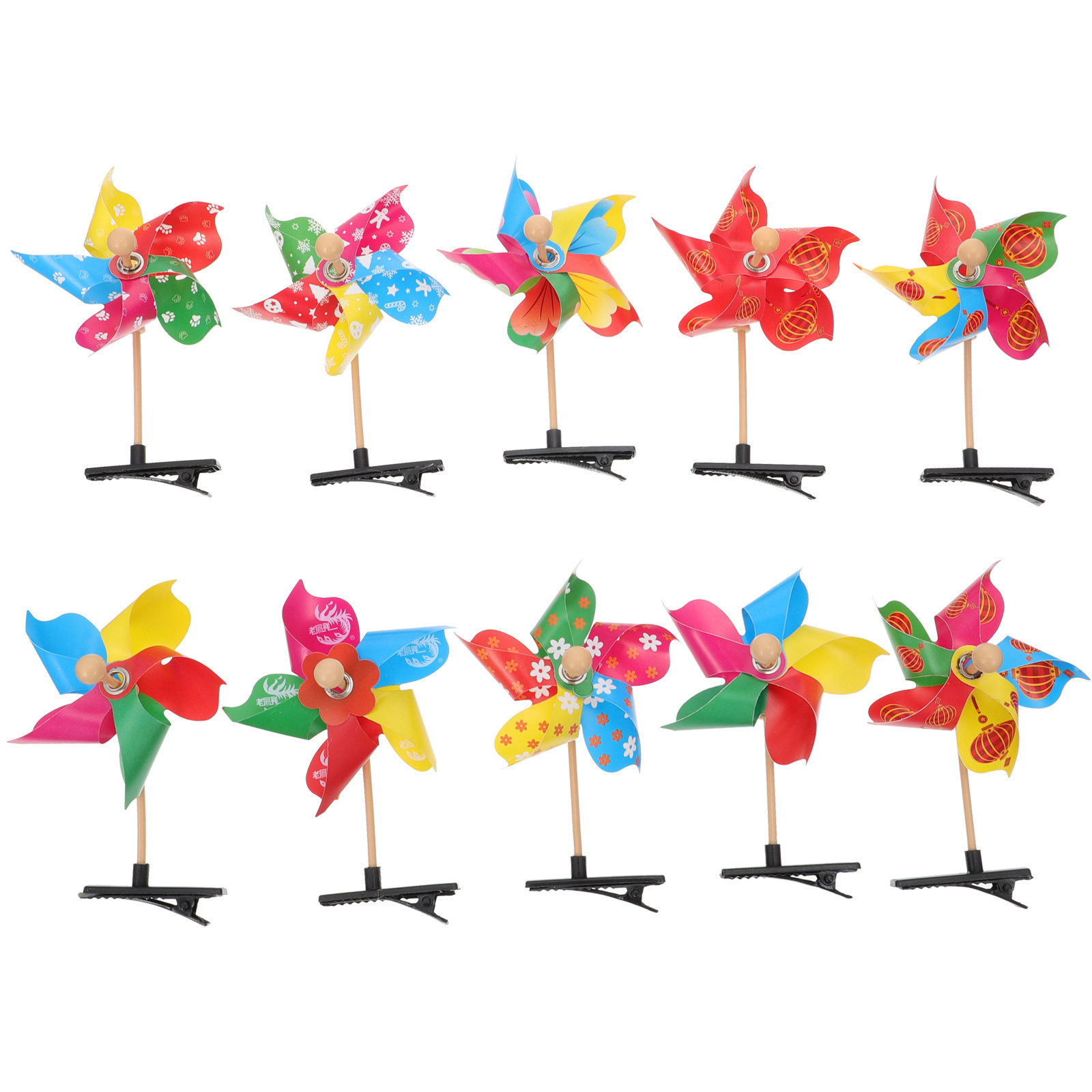 20 Buah Jepit Rambut Pinwheel, - Photography Contest ulasan dan harga