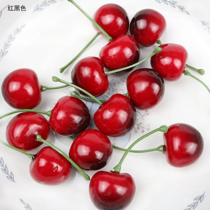30 buah simulasi ceri palsu or - Photography Of Food ulasan dan harga