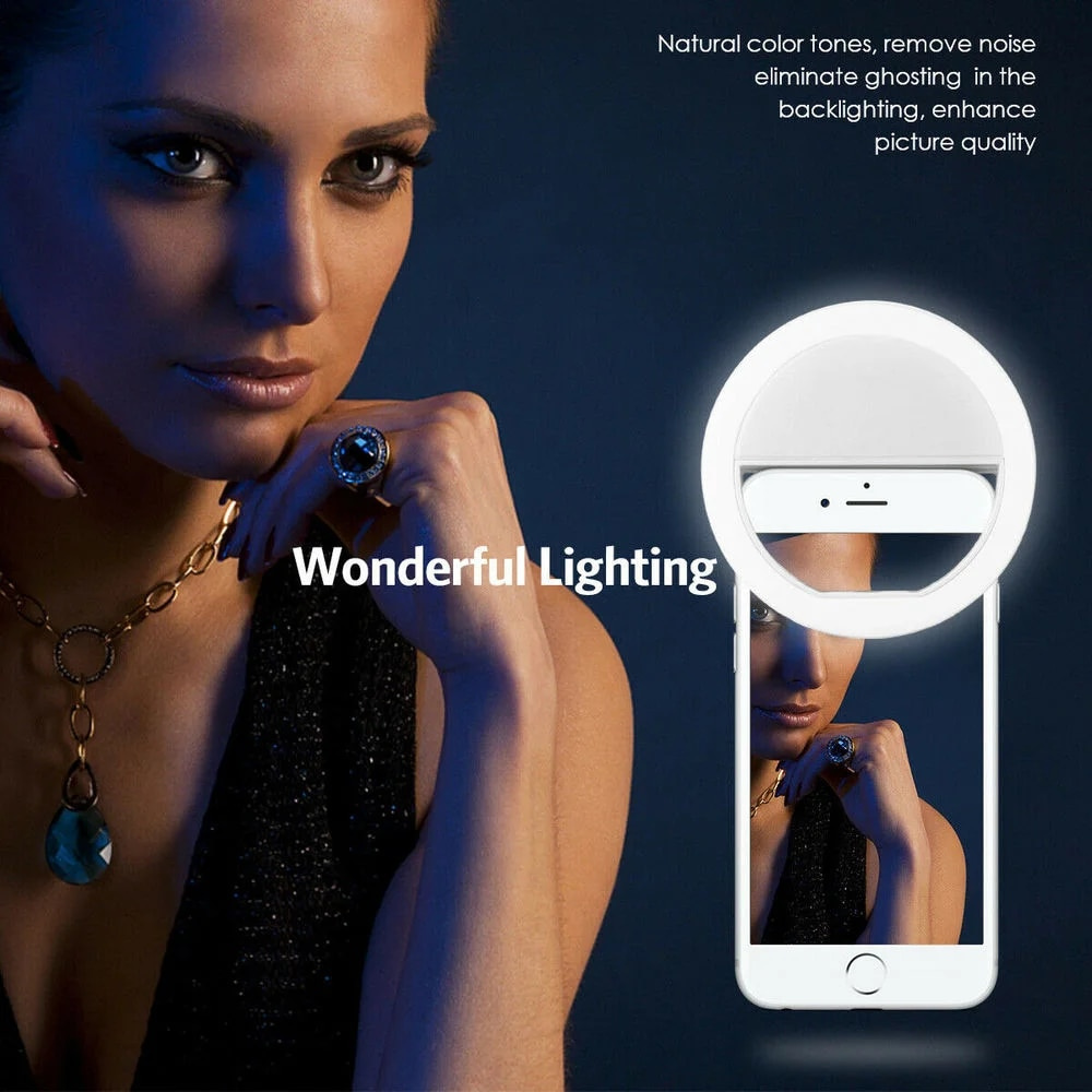 Lampu Selfie LED Isi Ulang USB - Photography Is ulasan dan harga