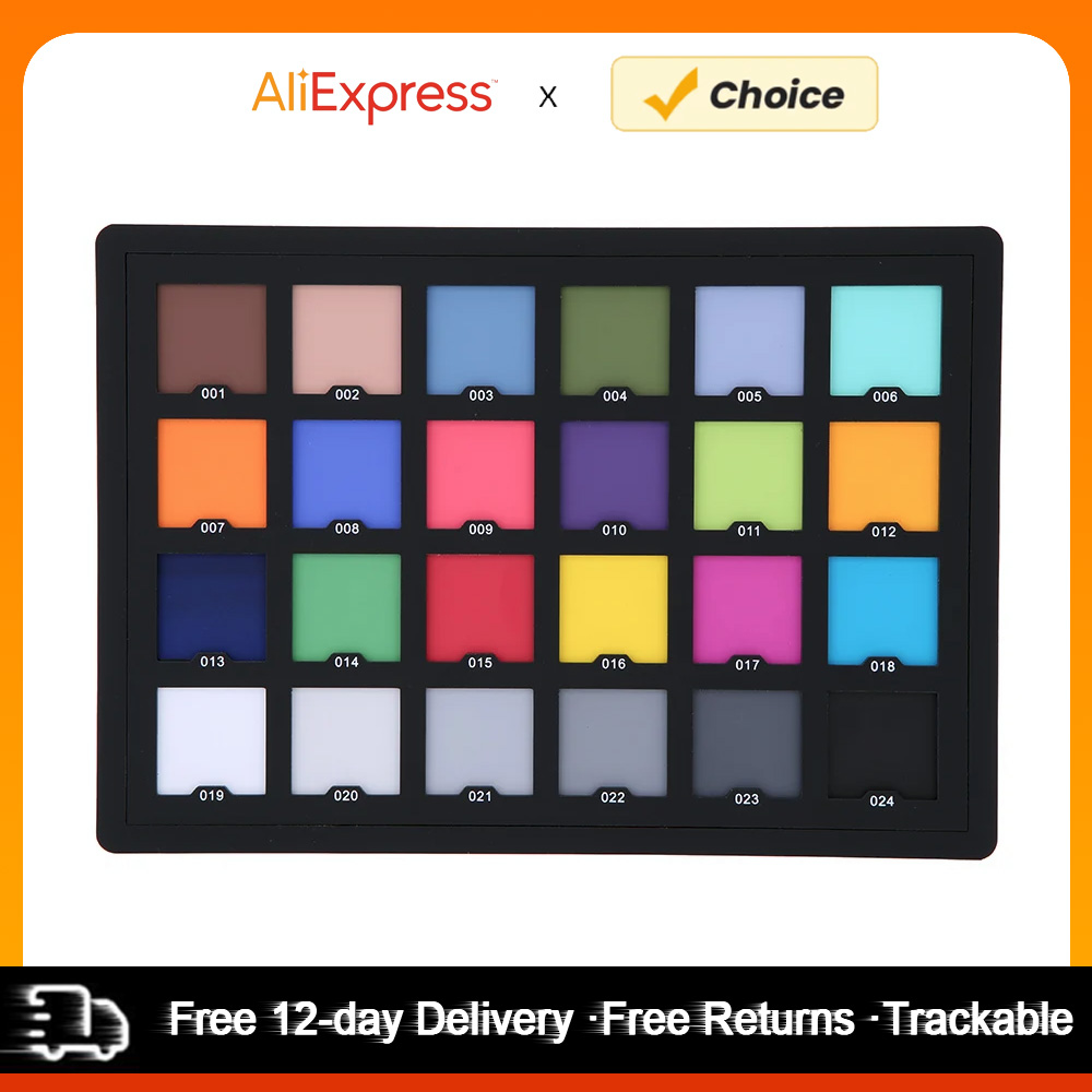 Uji kartu 24 warna profesional - Color Checker Card ulasan dan harga