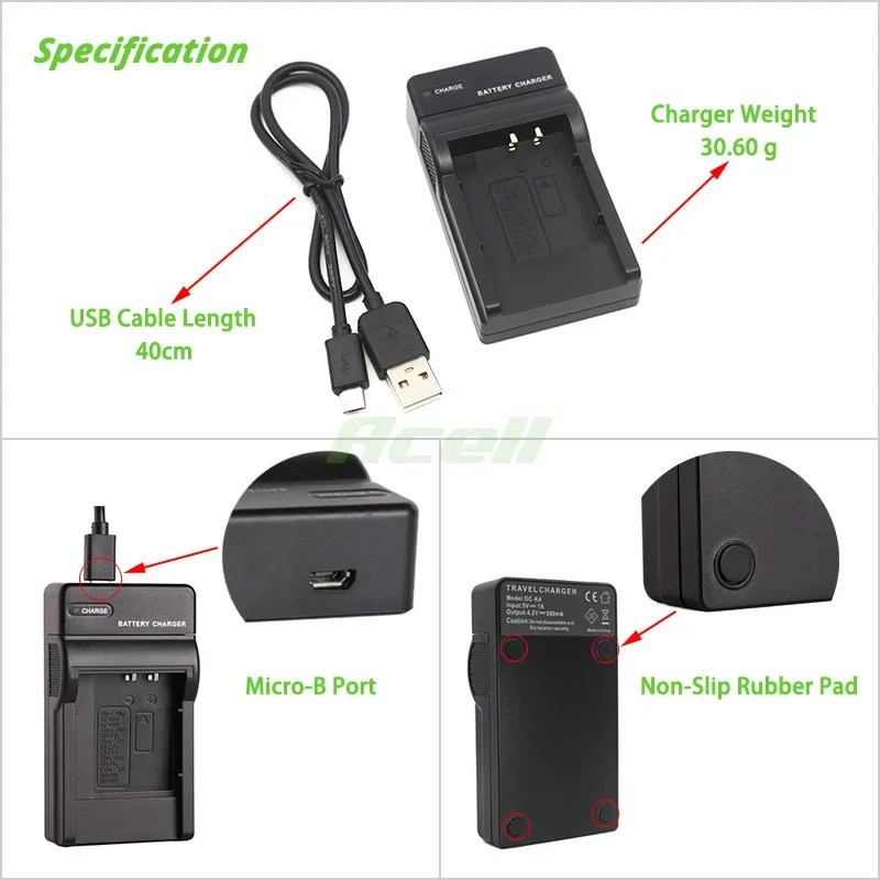 EN-EL10 MH-63 pengisi daya USB - Nikon Camera D3500 ulasan dan harga