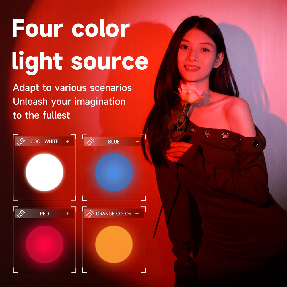 Senter Fotografi BARU 4-Warna  - Strobe Light Studio ulasan dan harga