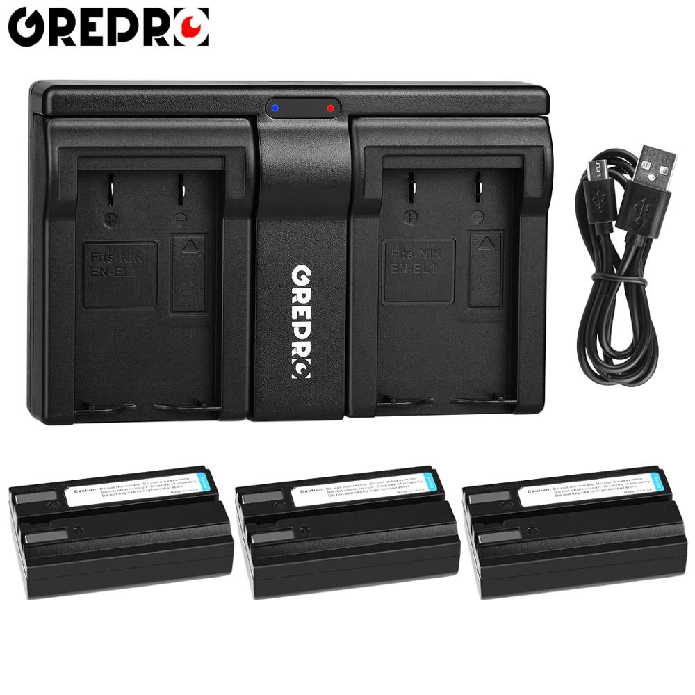 EN-EL1 ENEL1 EN EL1 NP-800 bat - Nikon Camera D3500 ulasan dan harga