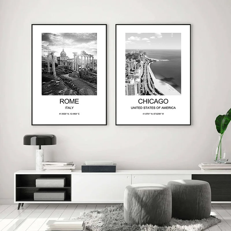 Poster Kota New York London Pa - Photography New York ulasan dan harga