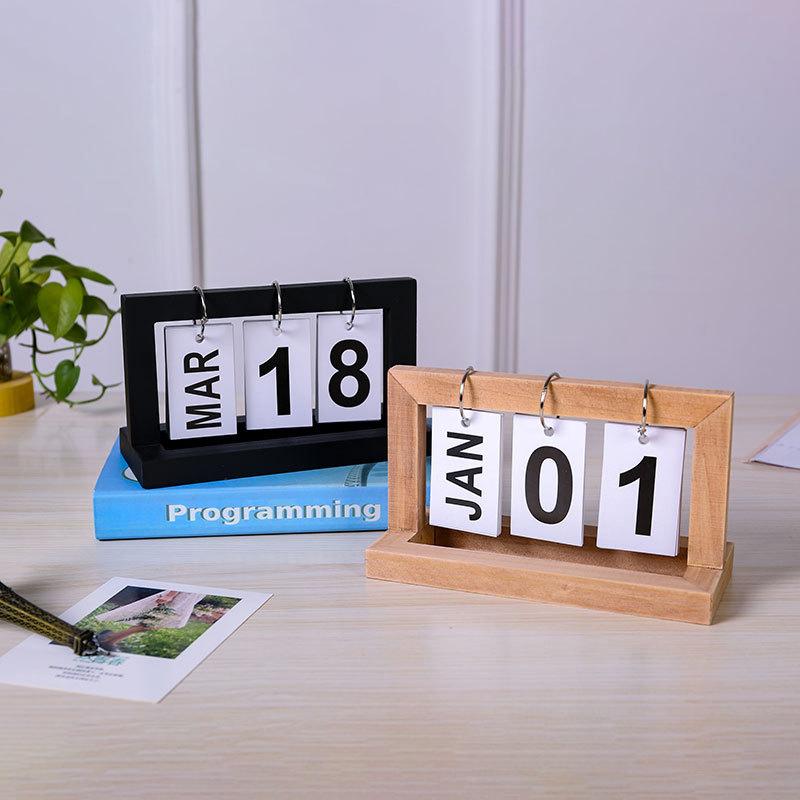 Kalender Abadi Kayu dengan Tam - Photography Date ulasan dan harga
