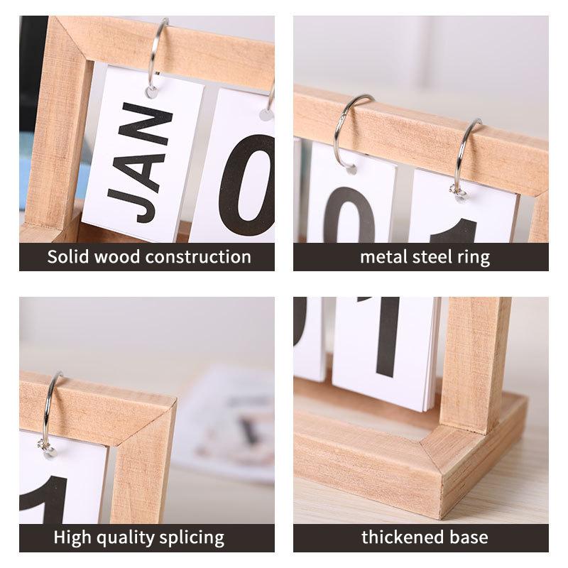 Kalender Abadi Kayu dengan Tam - Photography Date ulasan dan harga