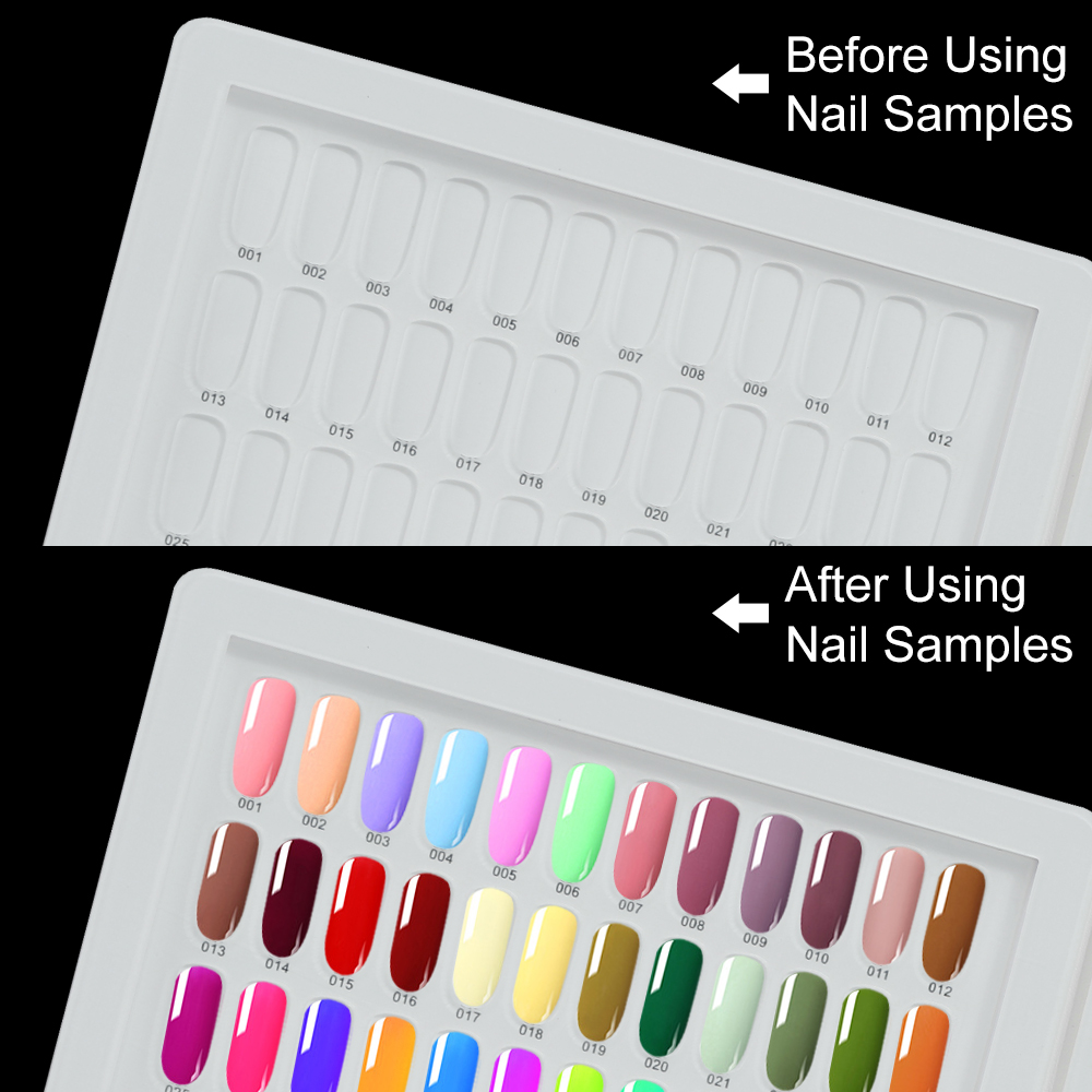 Baru 216 tampilan warna kuku a - Color Checker Card ulasan dan harga
