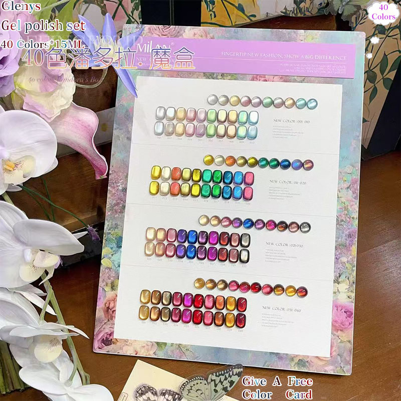 Glenys 60.50.40 Warna Cat's Ey - Color Checker Card ulasan dan harga