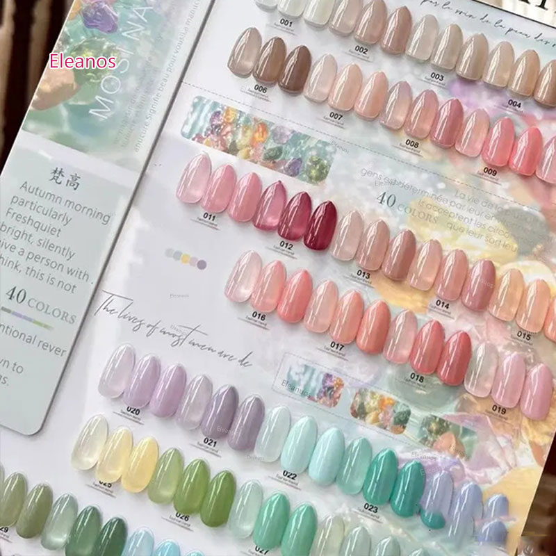 Eleanos 40 Warna 15Ml Set Kute - Color Checker Card ulasan dan harga