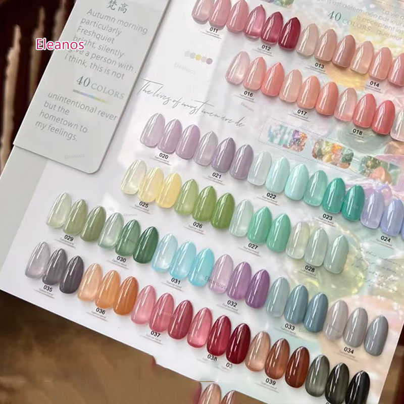 Eleanos 40 Warna 15Ml Set Kute - Color Checker Card ulasan dan harga