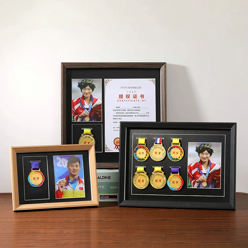 Bingkai Medali Kayu Solid untu - Photography Awards ulasan dan harga