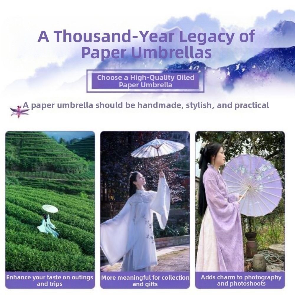 Payung Kertas Minyak Antik Cin - Photography Of A Man ulasan dan harga