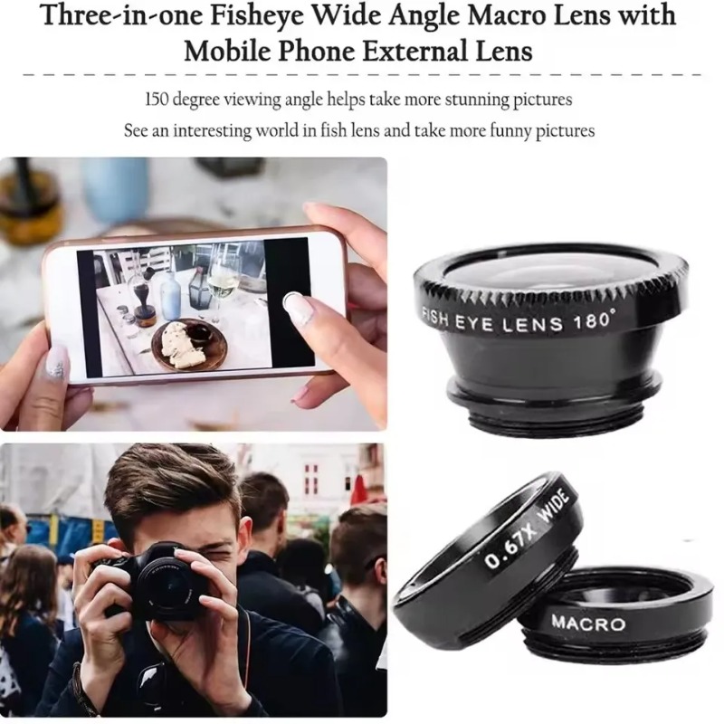 Kit Lensa Ponsel Eksternal Len - Photography High Angle ulasan dan harga