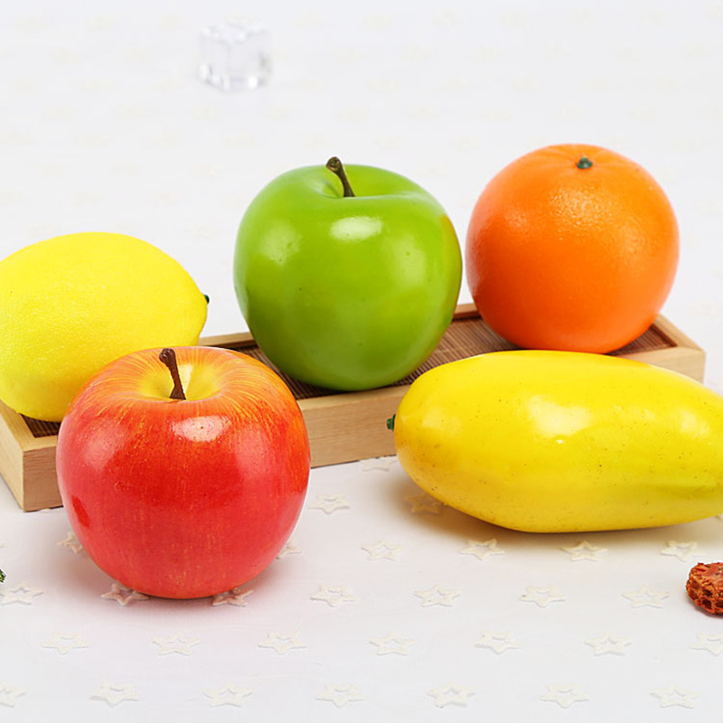 Simulasi Apel Buatan Warna Hij - Photography Of Food ulasan dan harga