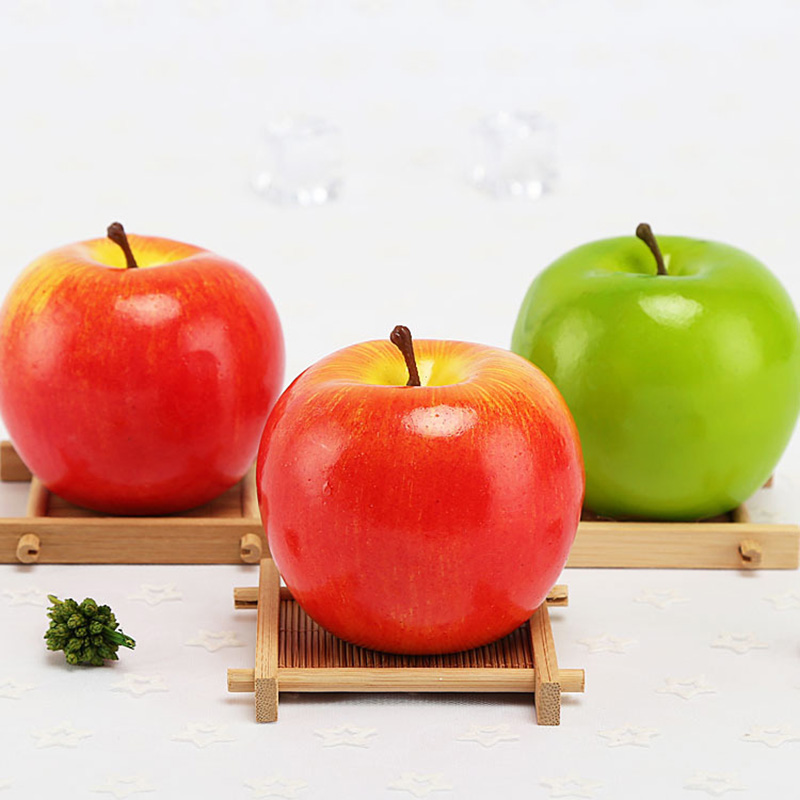 Simulasi Apel Buatan Warna Hij - Photography Of Food ulasan dan harga
