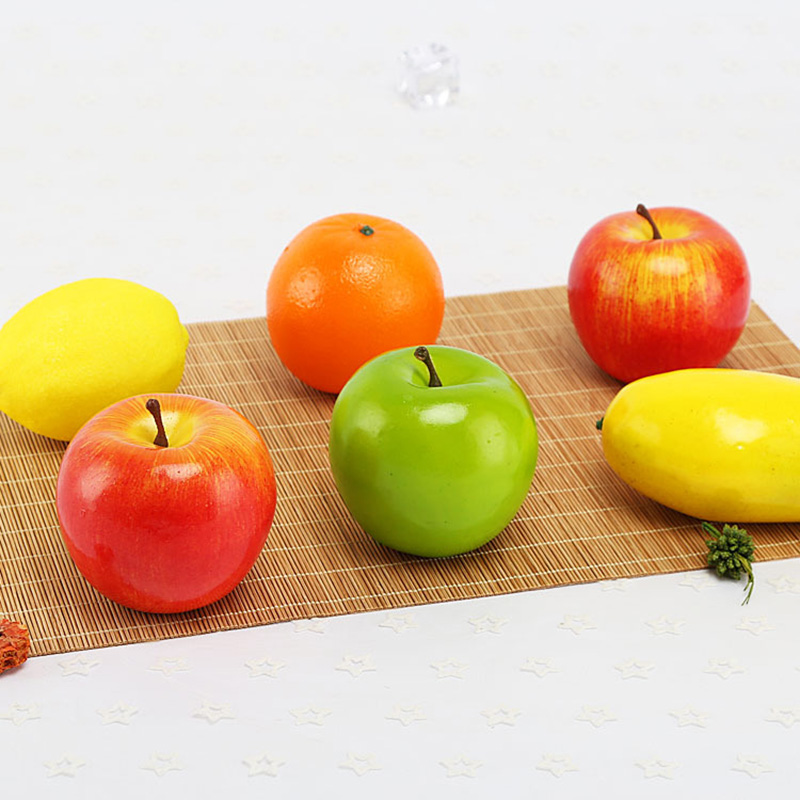 Simulasi Apel Buatan Warna Hij - Photography Of Food ulasan dan harga