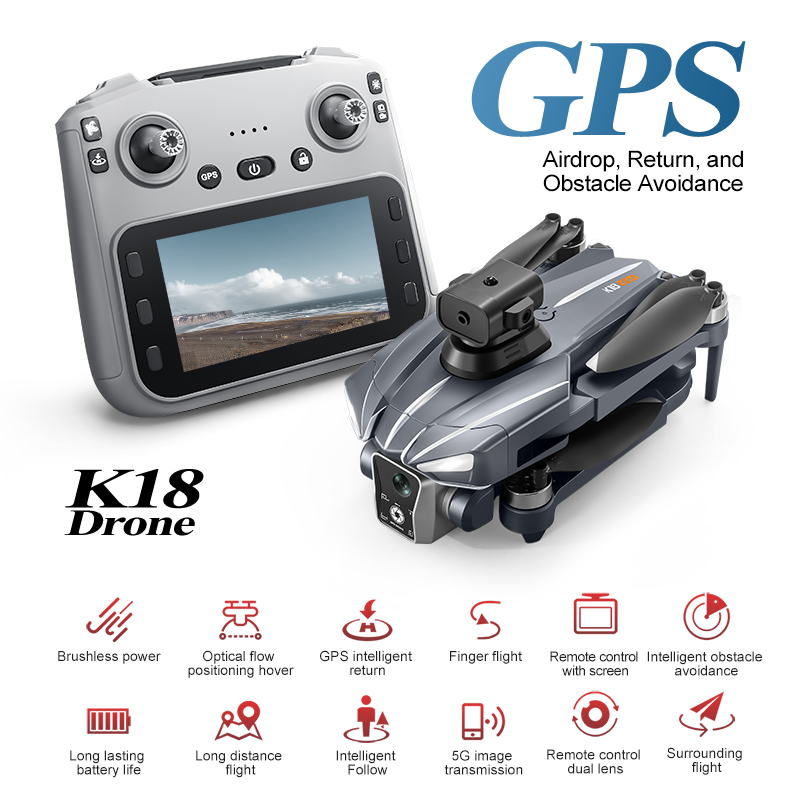 Drone GTR8 2025 dengan penghin - Photography High Angle ulasan dan harga