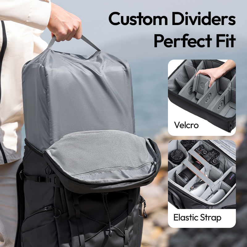 Ulanzi AB01 Ransel Fotografi L - Photography Of A Man ulasan dan harga