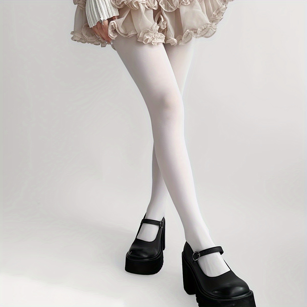 1 pasang pantyhose putih elega - Photography Is ulasan dan harga