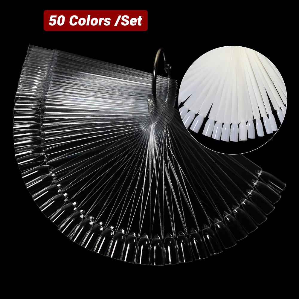 50Pcs Tongkat Display Kuku Pal - Color Checker Card ulasan dan harga