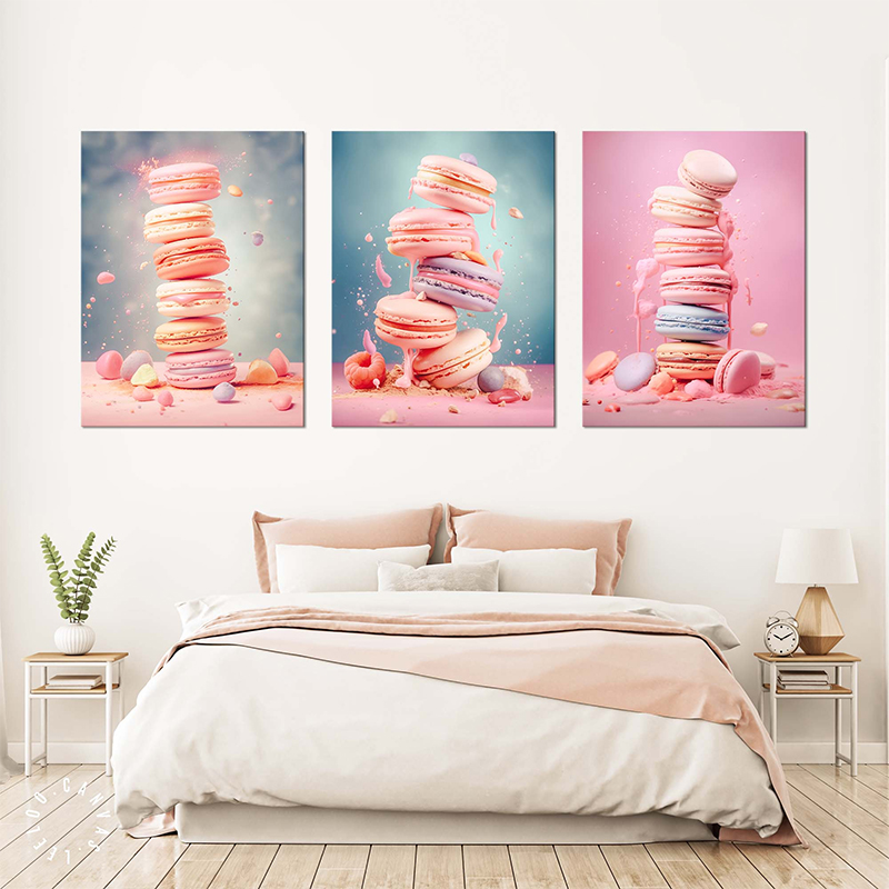 Poster dan Cetakan Macaron Es  - Photography Of Food ulasan dan harga