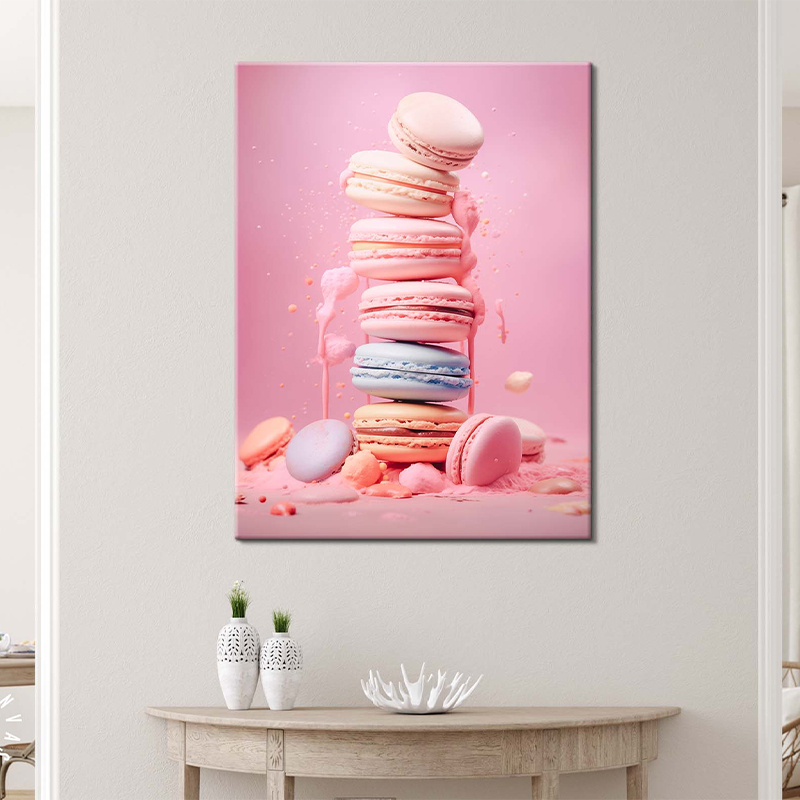 Poster dan Cetakan Macaron Es  - Photography Of Food ulasan dan harga