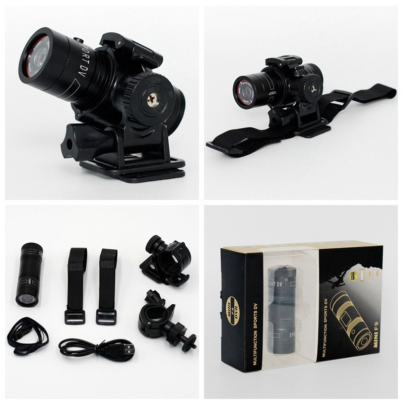 F9/1080P Kamera Olahraga Tahan - Photography High Angle ulasan dan harga