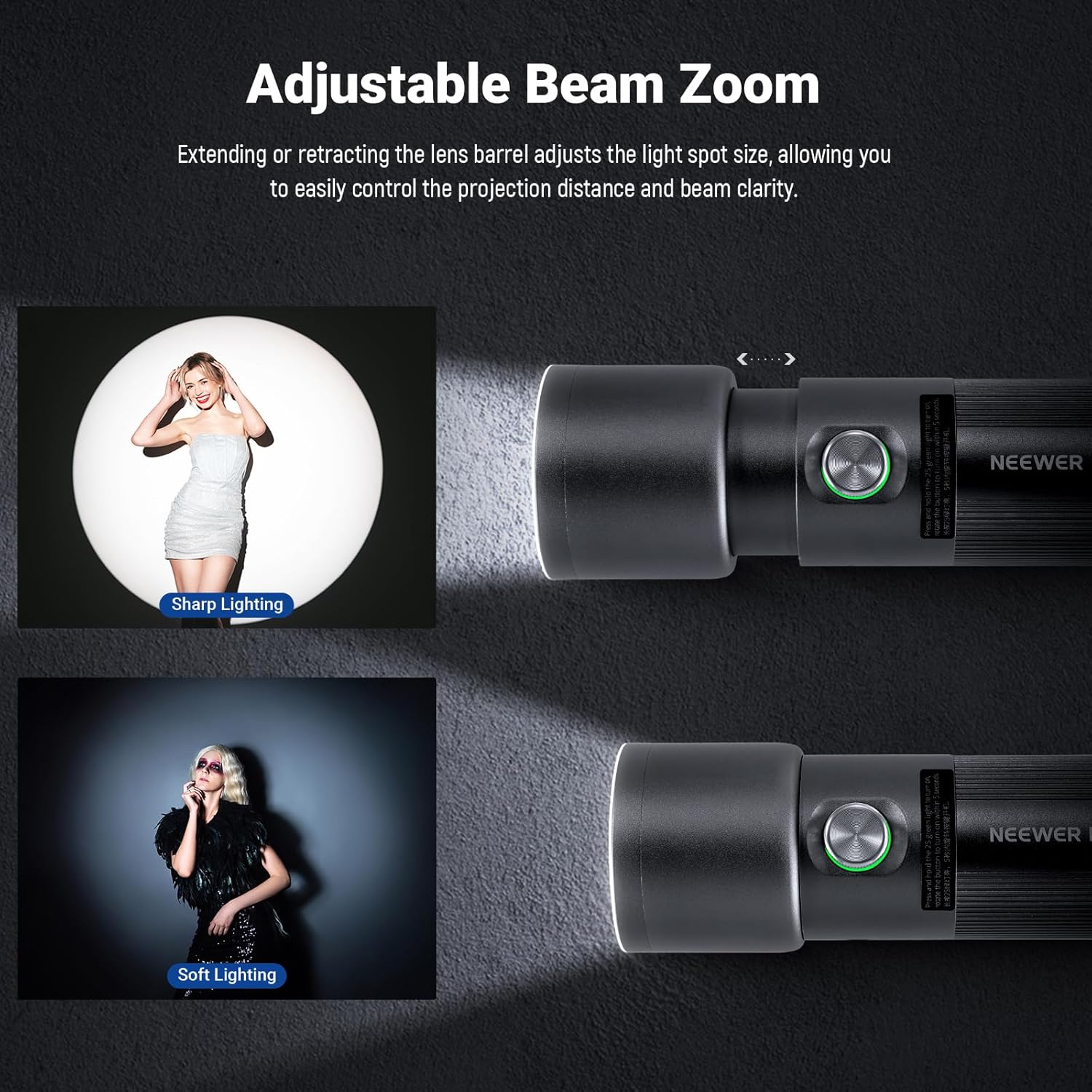 NEEWER Basics RGB Senter Fotog - Strobe Light Studio ulasan dan harga
