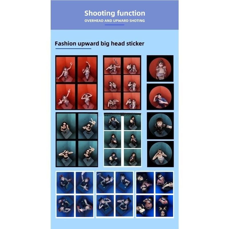 Mesin Foto Booth Selfie Sudut  - Photography High Angle ulasan dan harga